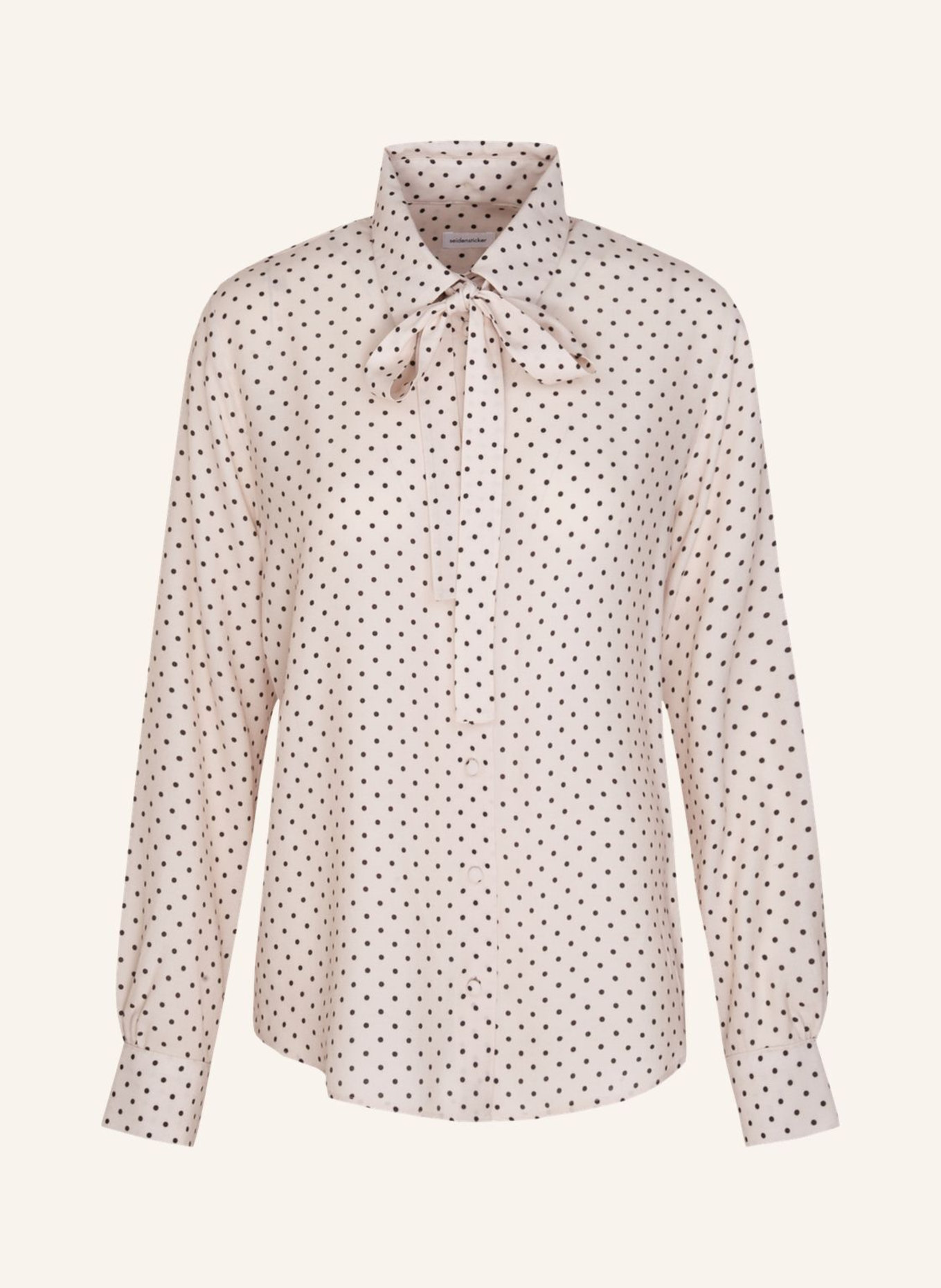 seidensticker Ausgestellte Bluse, Schluppenbluse: BEIGE