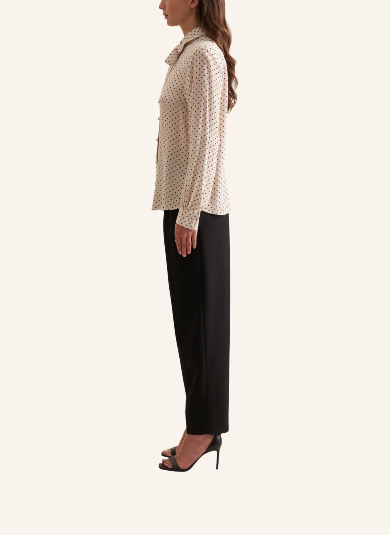 seidensticker Ausgestellte Bluse, Schluppenbluse: BEIGE