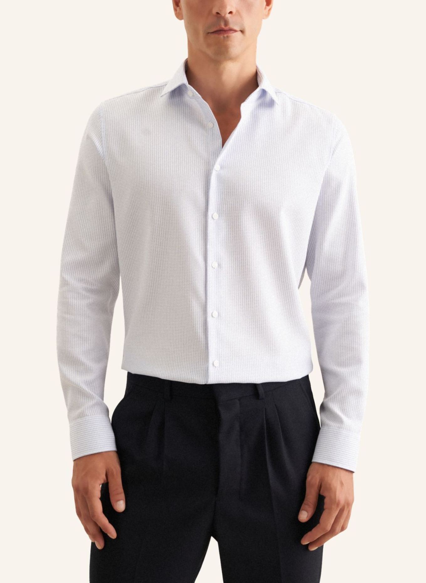 seidensticker Business Hemd Slim Fit: HELLBLAU