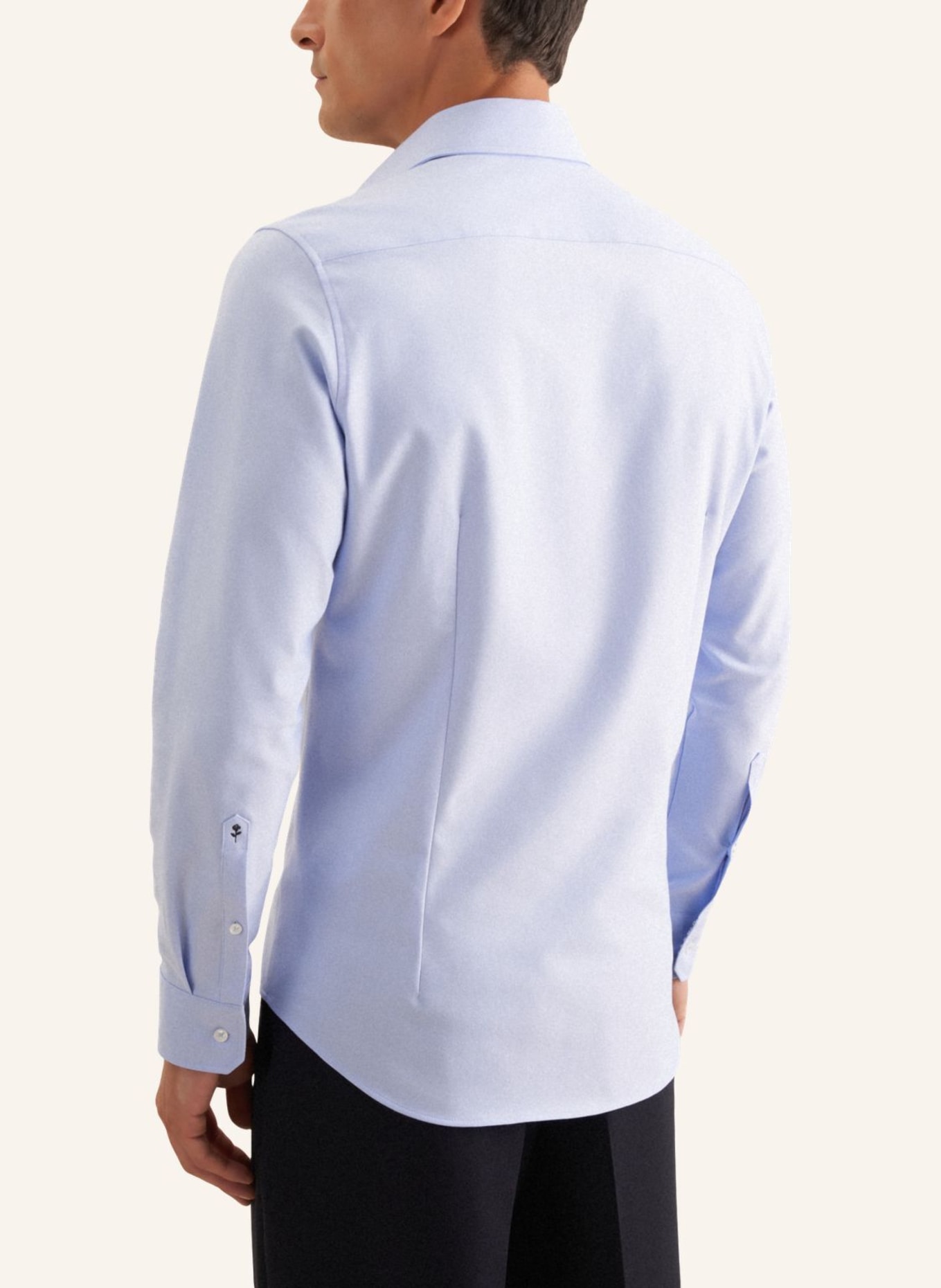 seidensticker Performance-Hemd Slim Fit: HELLBLAU