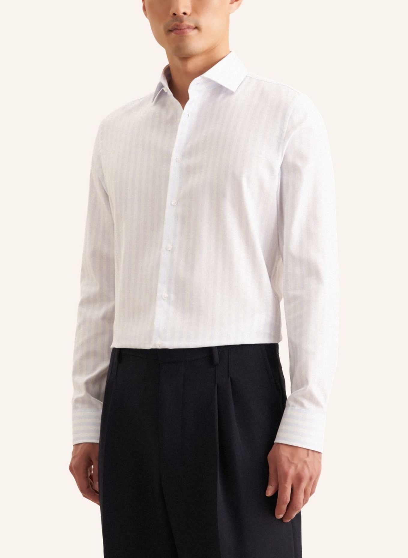 seidensticker Business Hemd Slim Fit: HELLBLAU