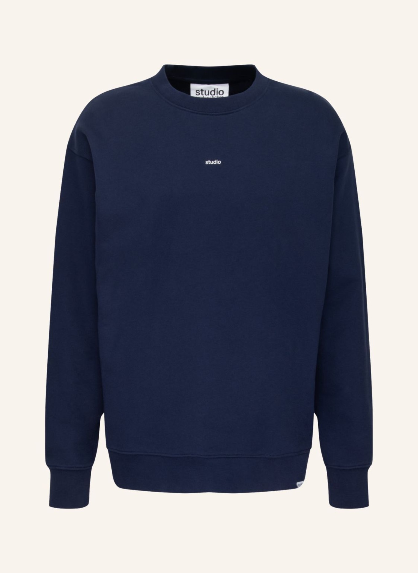 studio seidensticker Sweatshirt Oversized, Farbe: DUNKELBLAU (Bild 1)