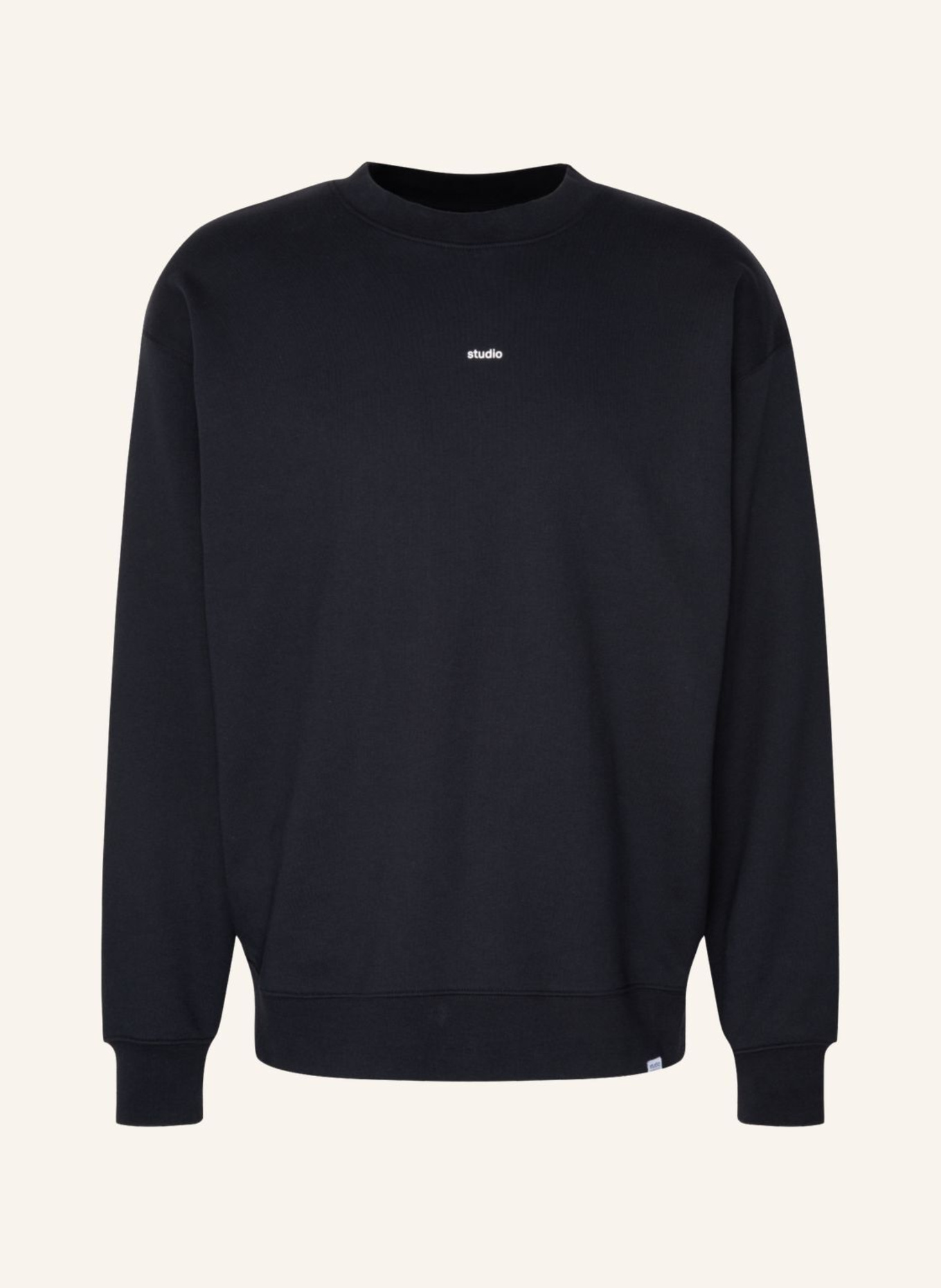 studio seidensticker Sweatshirt Oversized, Farbe: SCHWARZ (Bild 1)