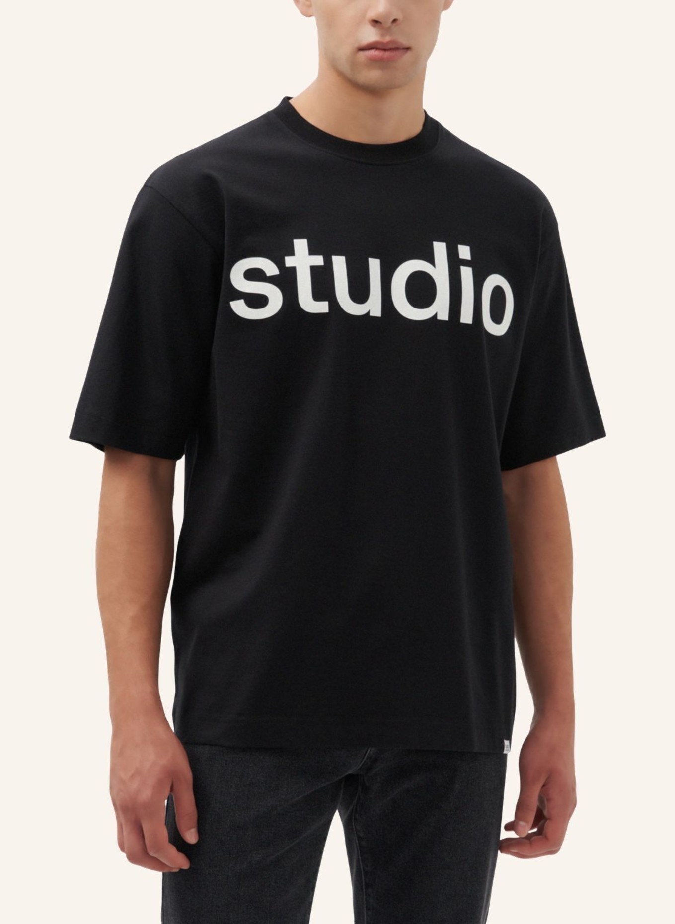 studio seidensticker T-Shirt Oversized, Farbe: SCHWARZ (Bild 4)