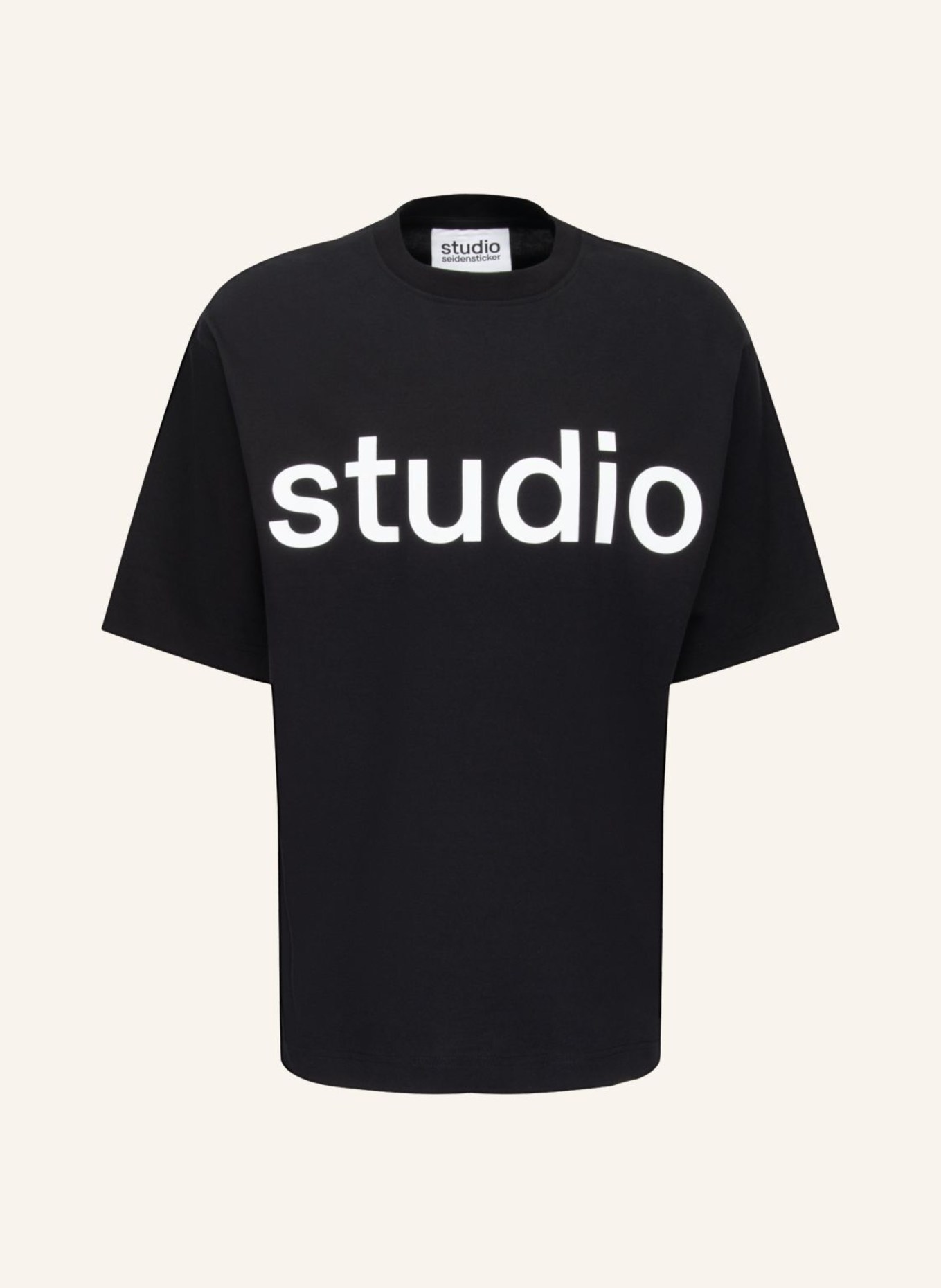 studio seidensticker T-Shirt Oversized, Farbe: SCHWARZ (Bild 1)