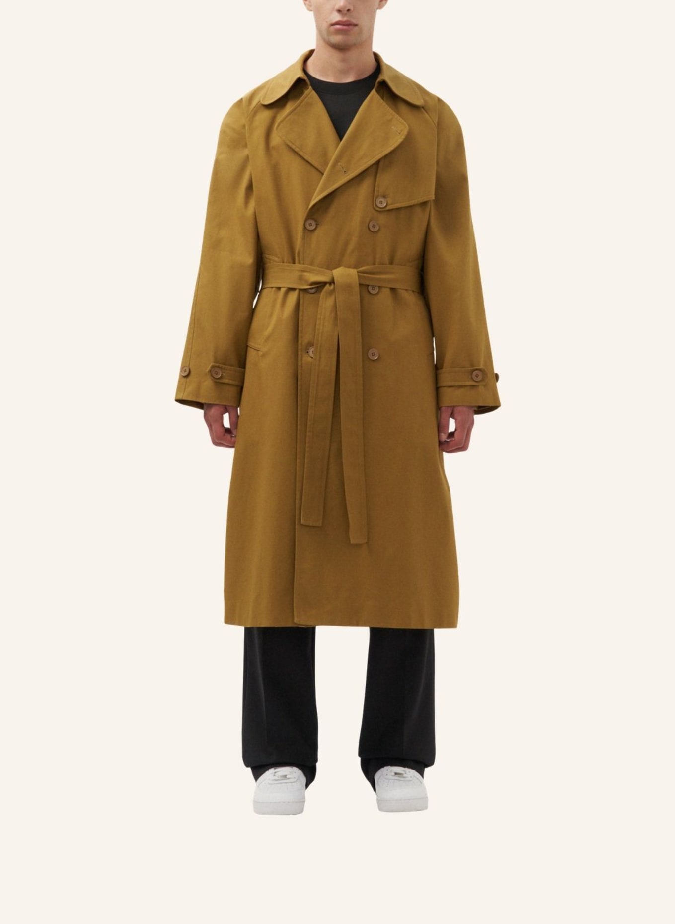 studio seidensticker Trench Coat Oversized, Farbe: GRÜN (Bild 6)