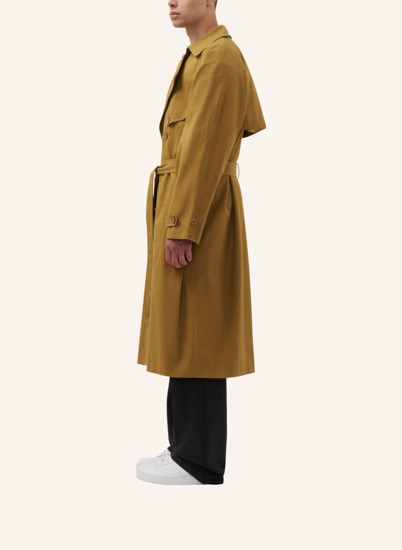 studio seidensticker Trench Coat Oversized, Farbe: GRÜN (Bild 2)