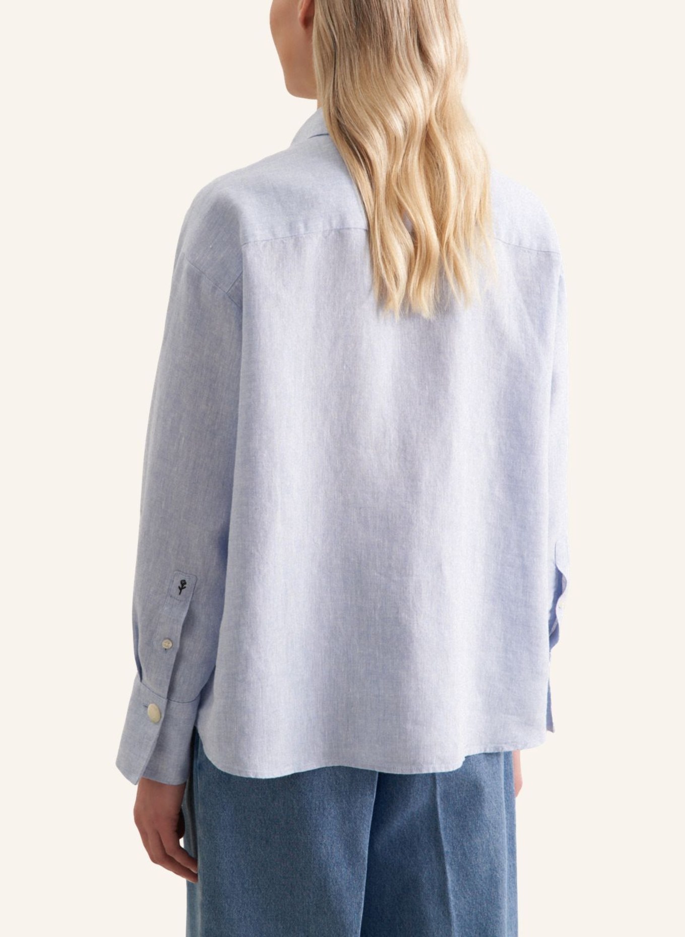 seidensticker Hemdbluse: BLAU