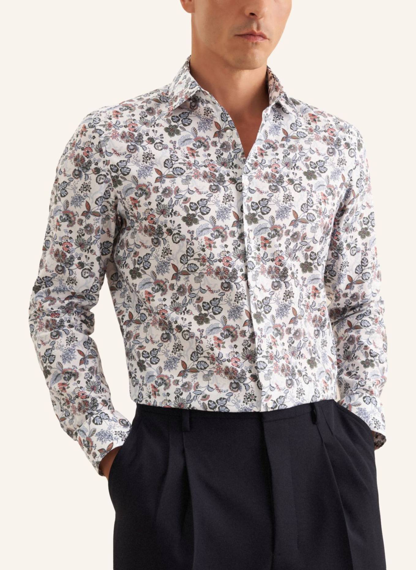 seidensticker Business Hemd Slim Fit: ORANGE