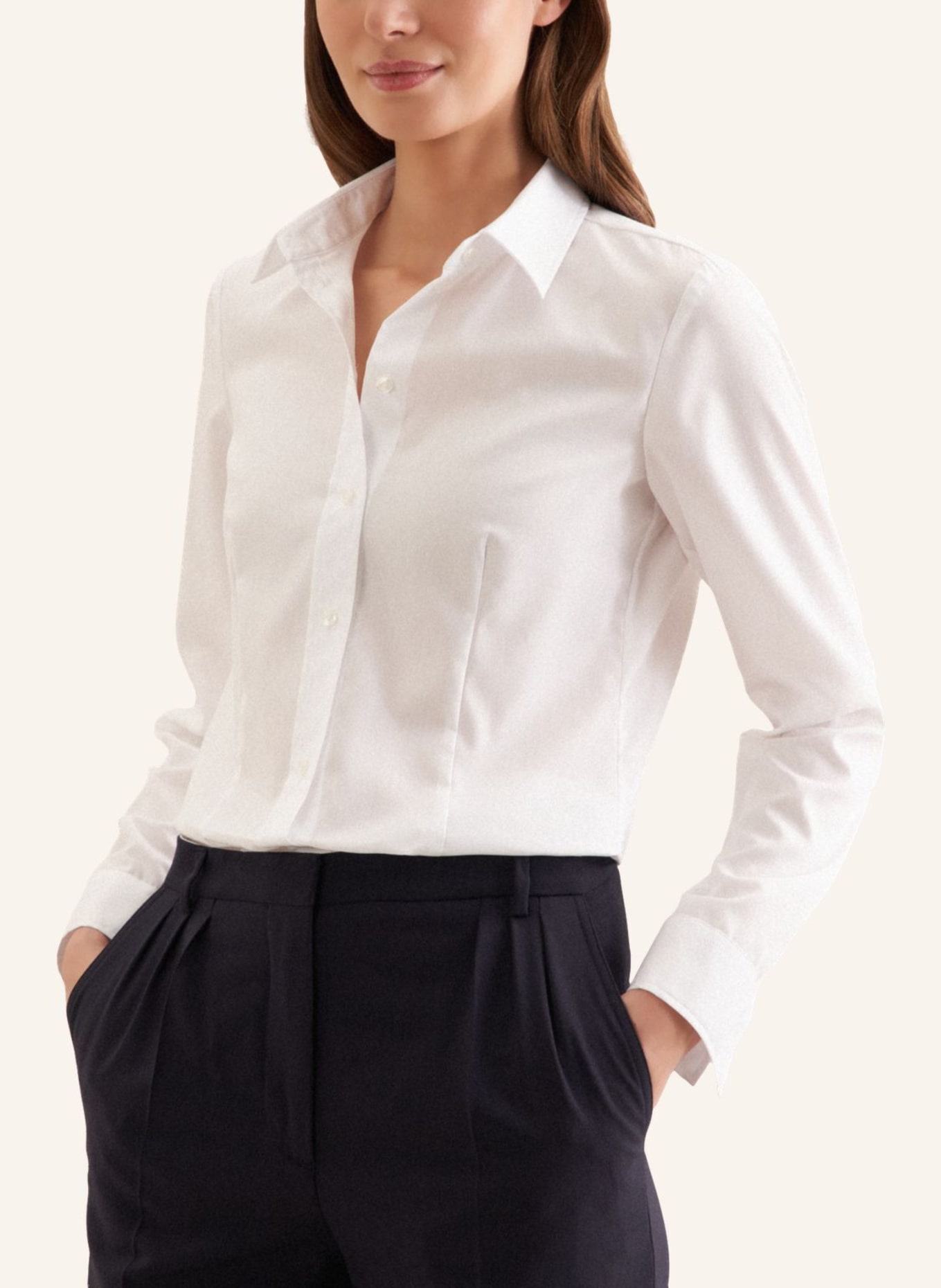 seidensticker Hemdbluse: WEISS