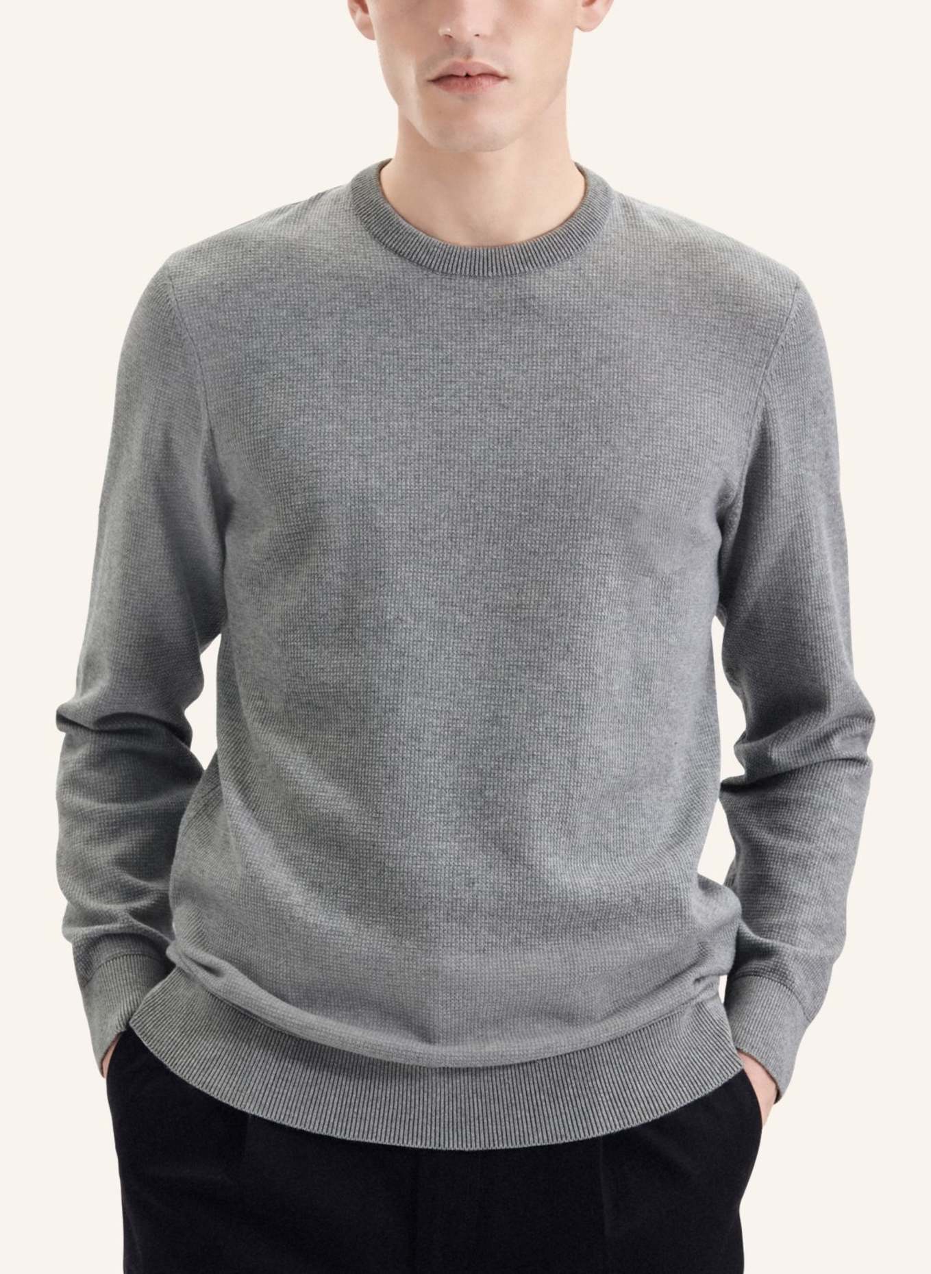 seidensticker Pullover Regular Fit: GRAU