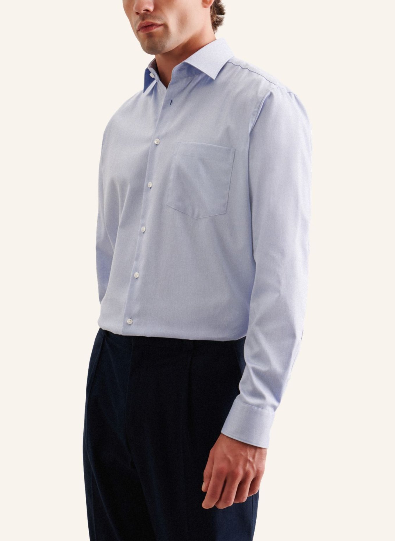 seidensticker Business Hemd Comfort Fit: BLAU