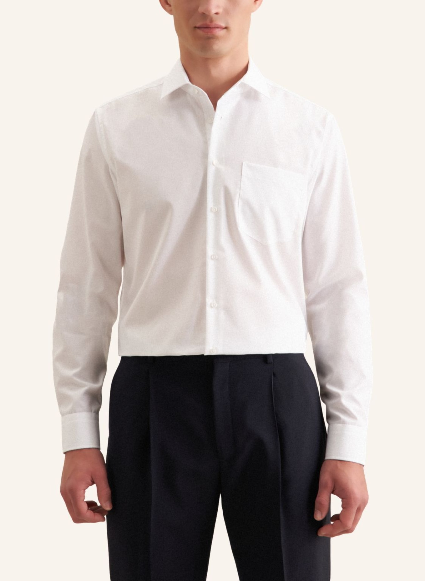 seidensticker Business Hemd Regular Fit: WEISS