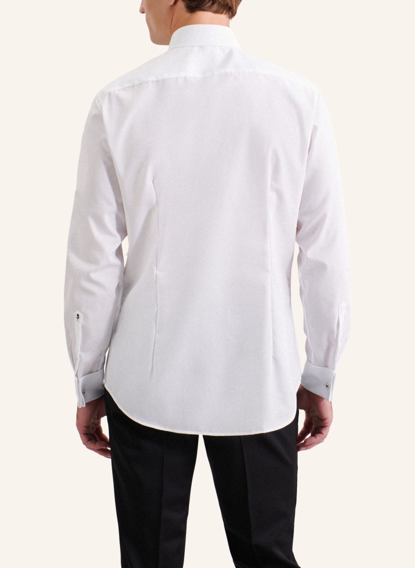 seidensticker Smokinghemd,  , Gala Shaped Fit: WEISS