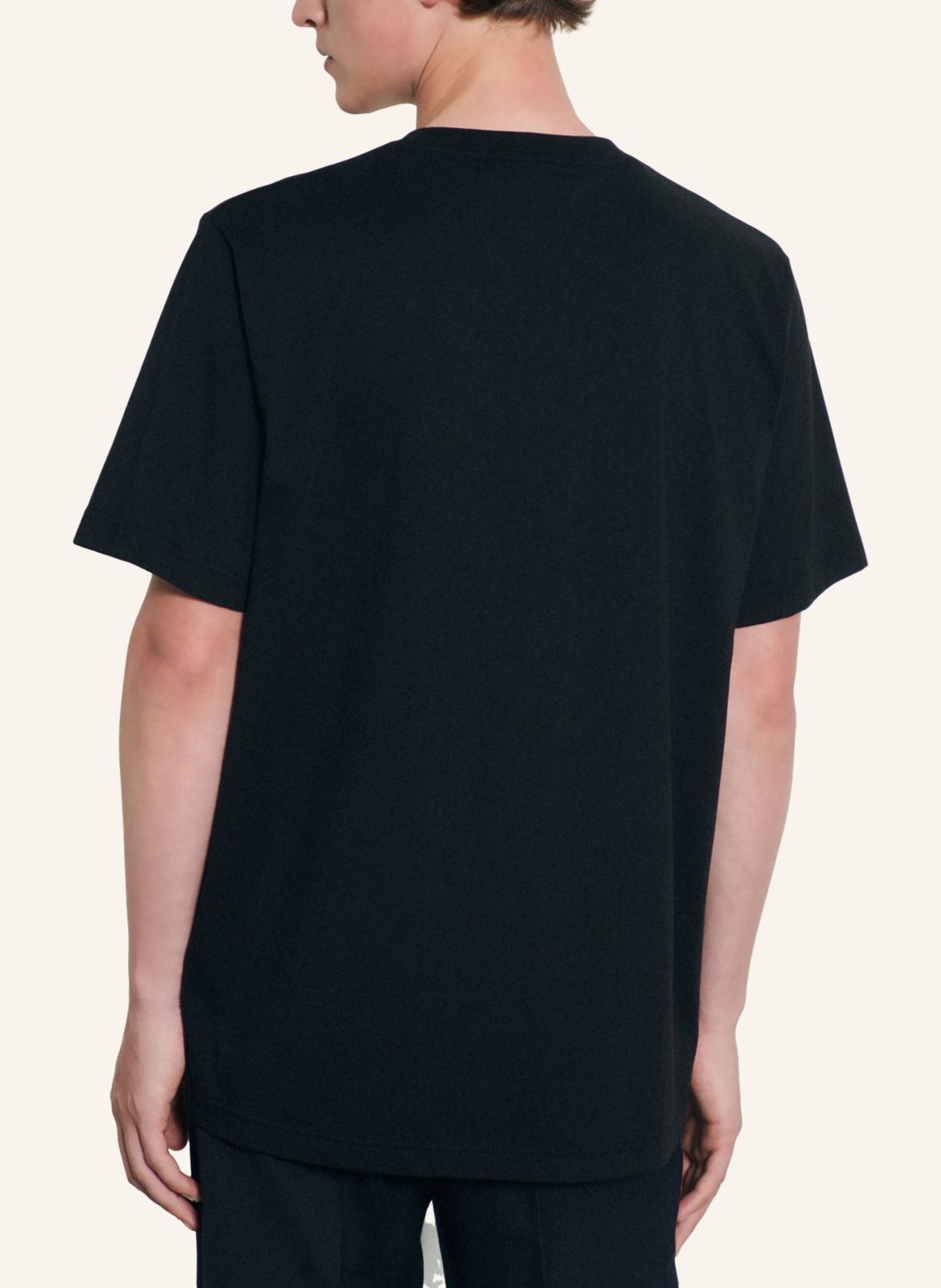 studio seidensticker T-Shirt Regular Fit: SCHWARZ