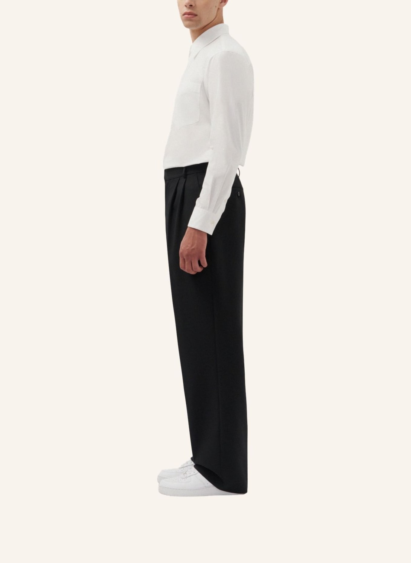 studio seidensticker Chino, Suit Pants Oversized, Farbe: SCHWARZ (Bild 2)