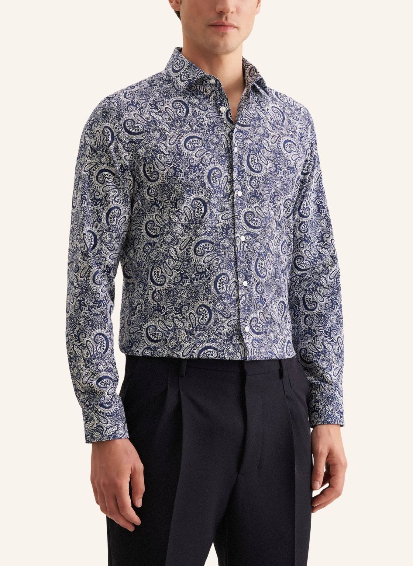 seidensticker Business Hemd Slim Fit: DUNKELBLAU