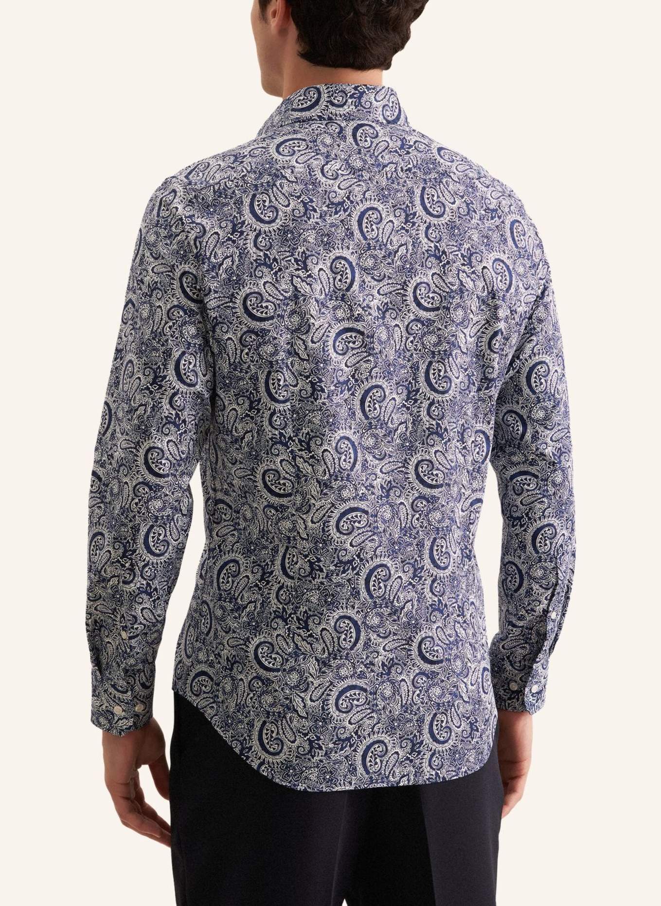 seidensticker Business Hemd Slim Fit: DUNKELBLAU