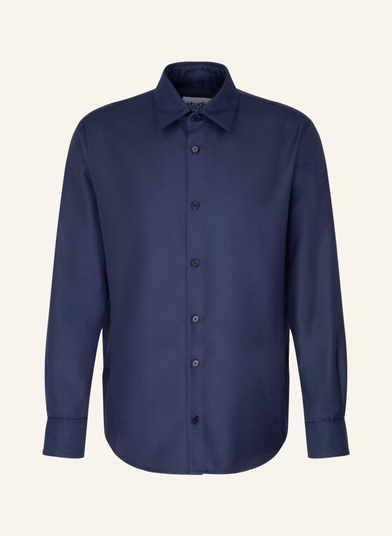 studio seidensticker Hemd Regular Fit: DUNKELBLAU