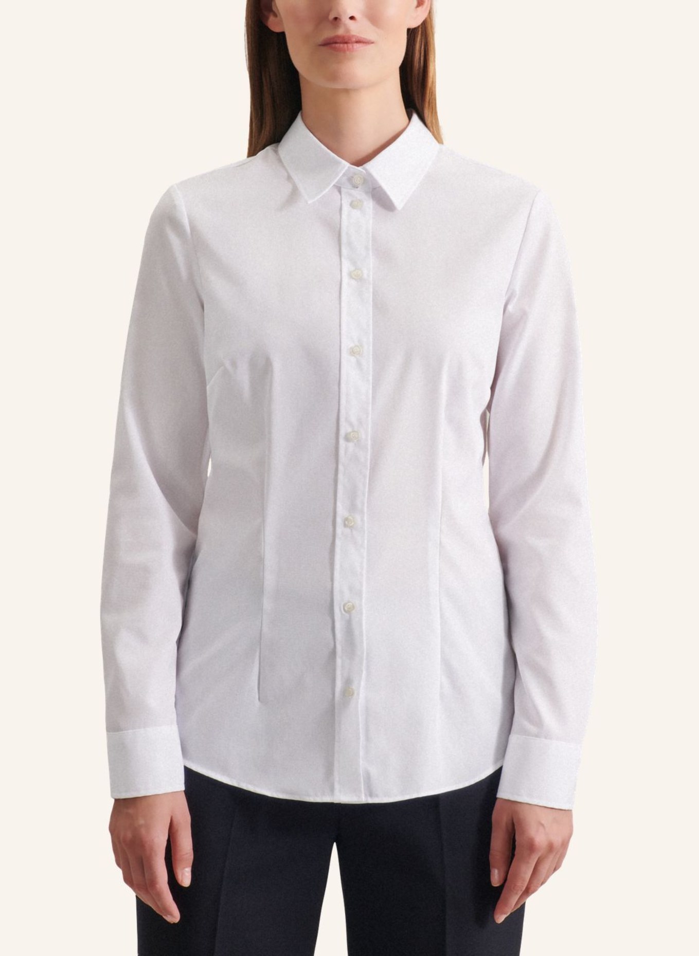 seidensticker Hemdbluse,: WEISS