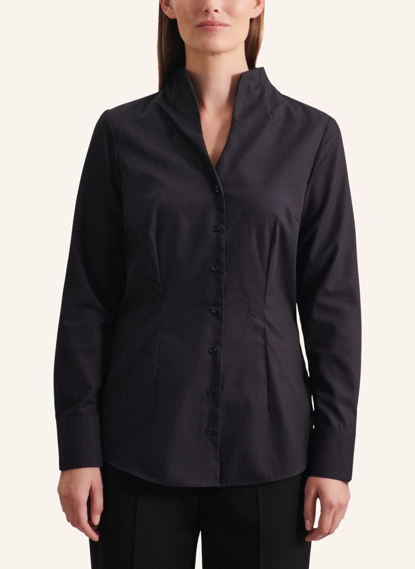 seidensticker Bluse: SCHWARZ