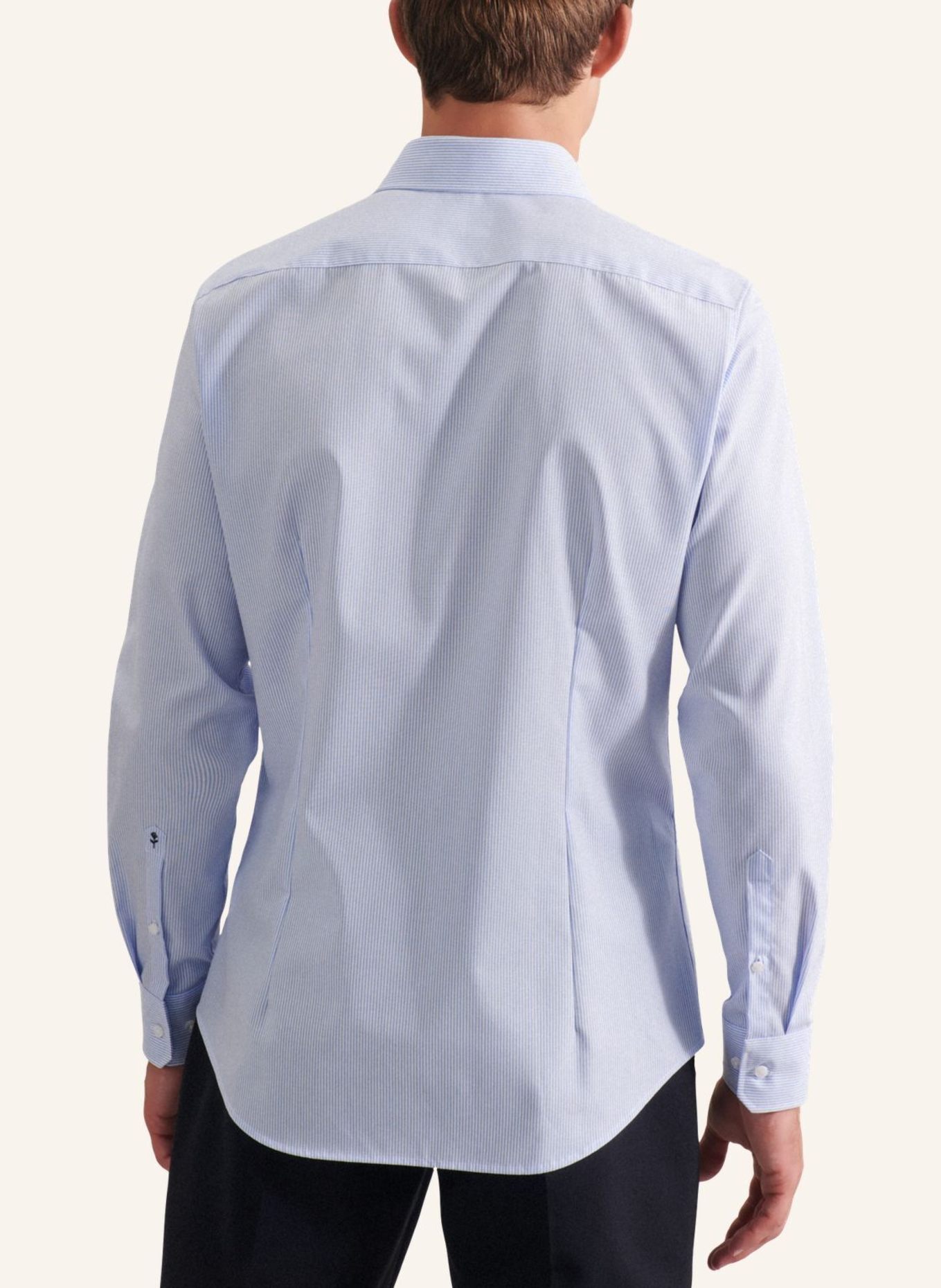 seidensticker , Business Hemd Slim Fit: HELLBLAU