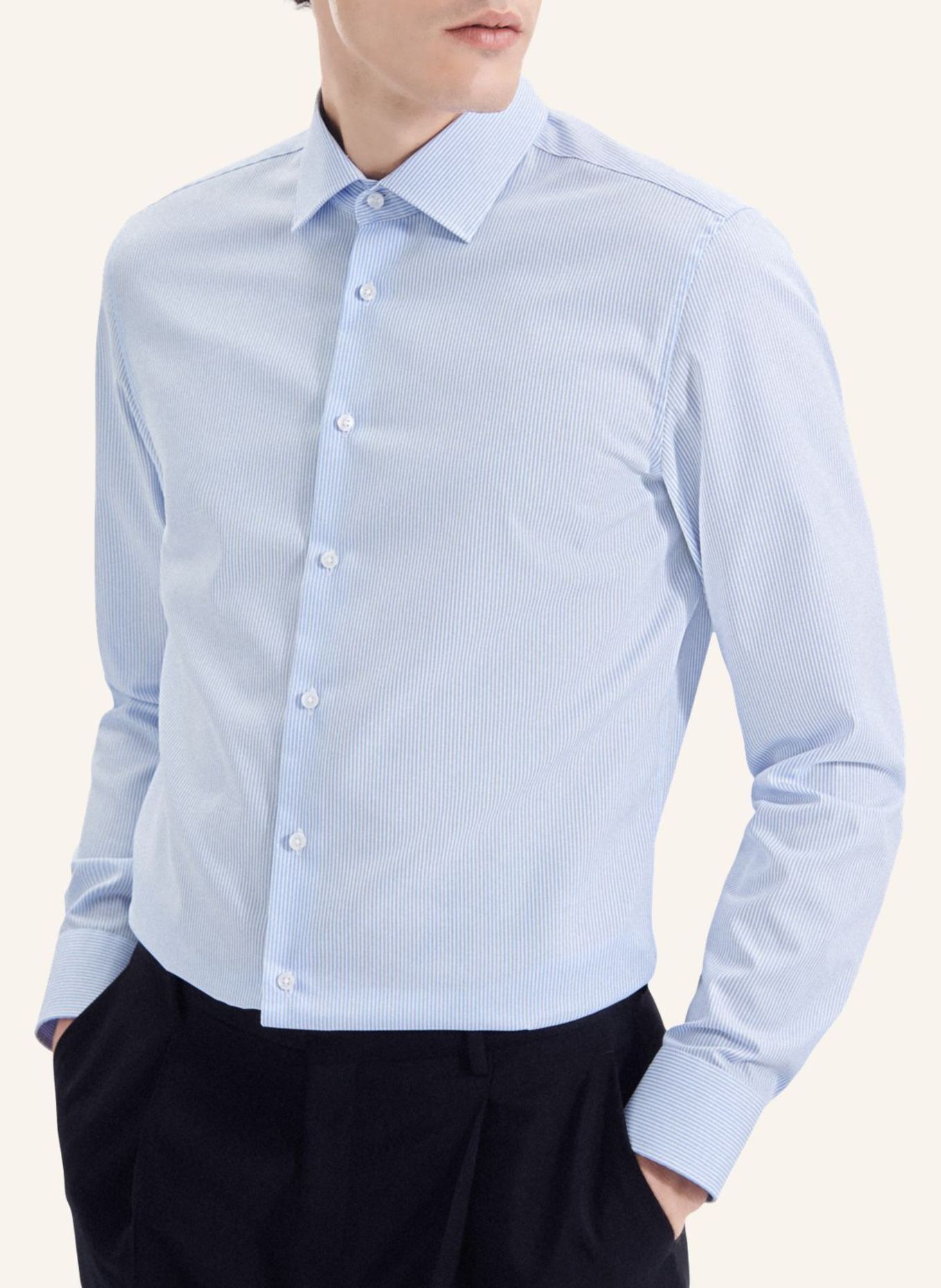 seidensticker , Business Hemd Slim Fit: HELLBLAU