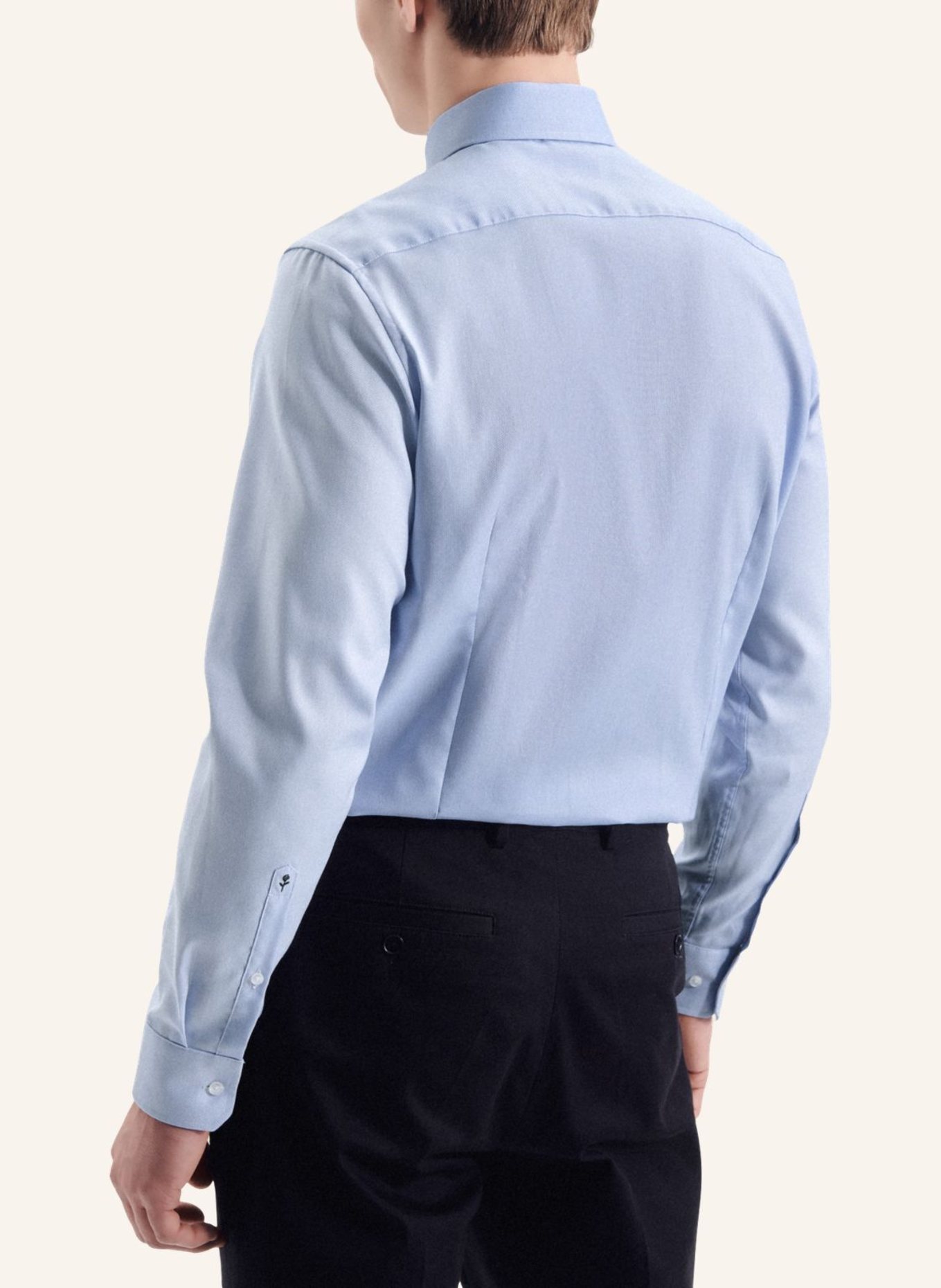 seidensticker , Business Hemd Slim Fit: HELLBLAU