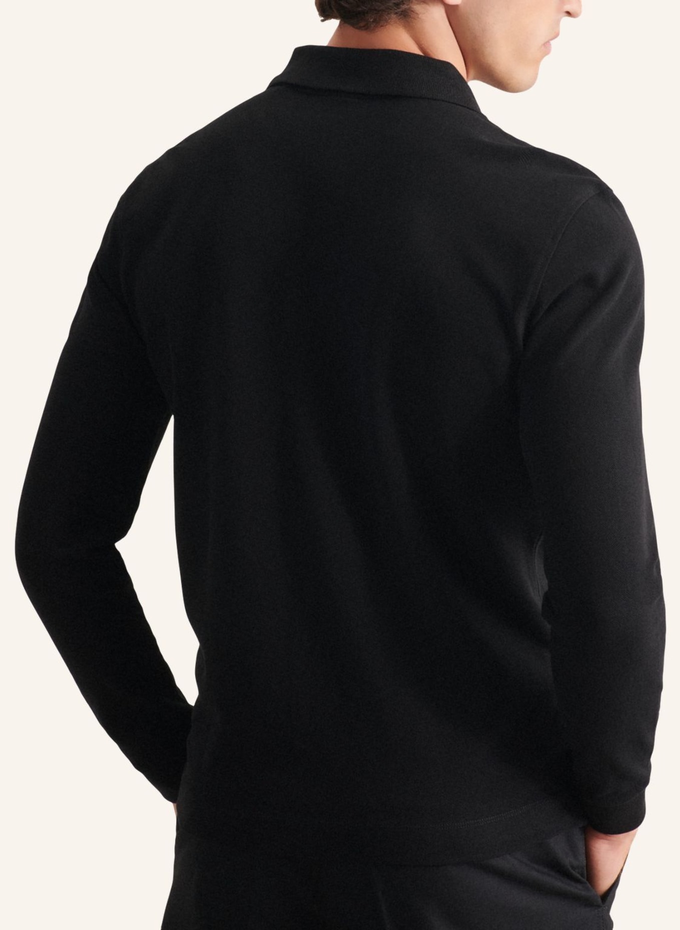 seidensticker Polo, Polo-Shirt Slim Fit: SCHWARZ