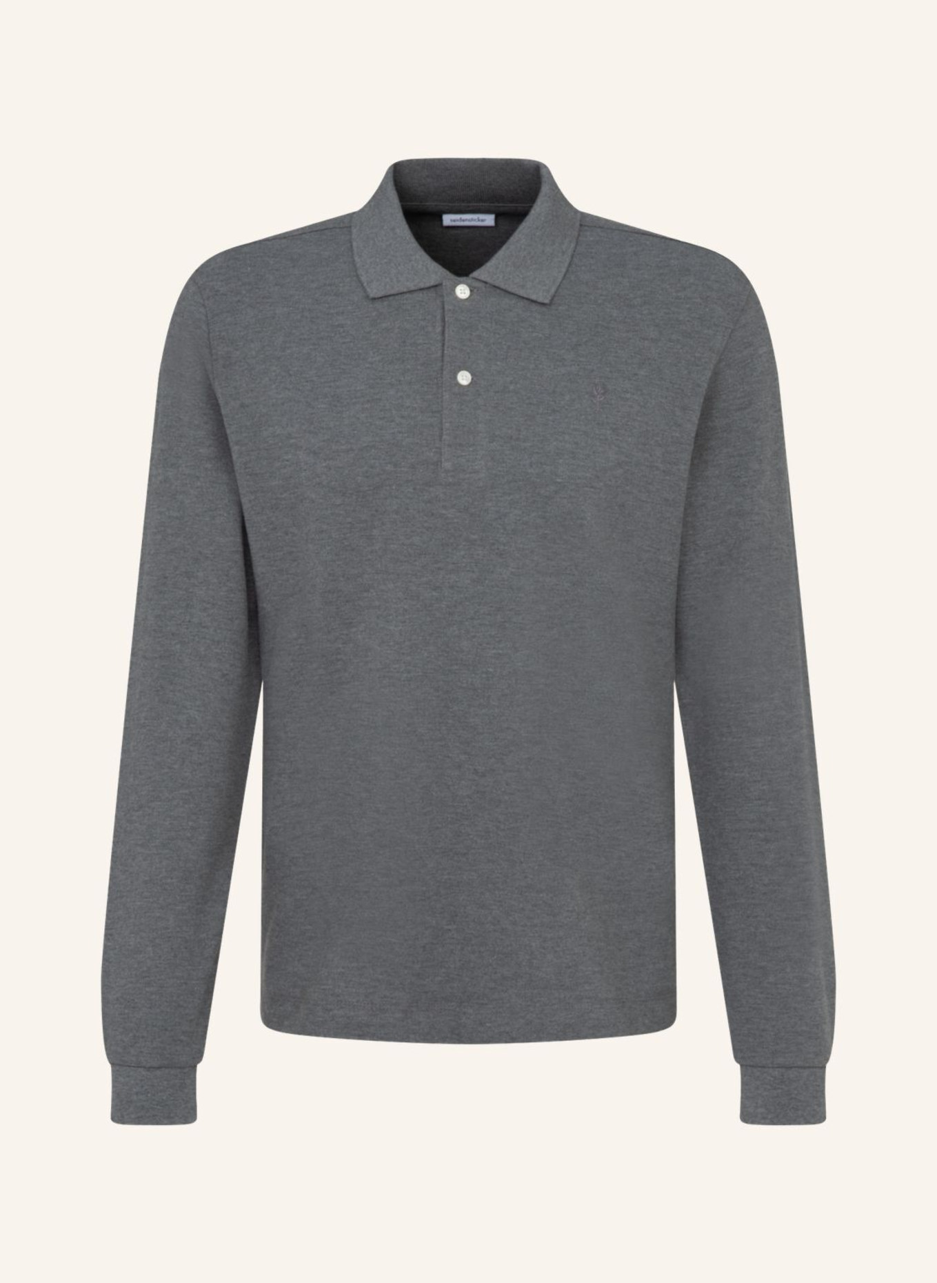 seidensticker Polo, Polo-Shirt Slim Fit: GRAU