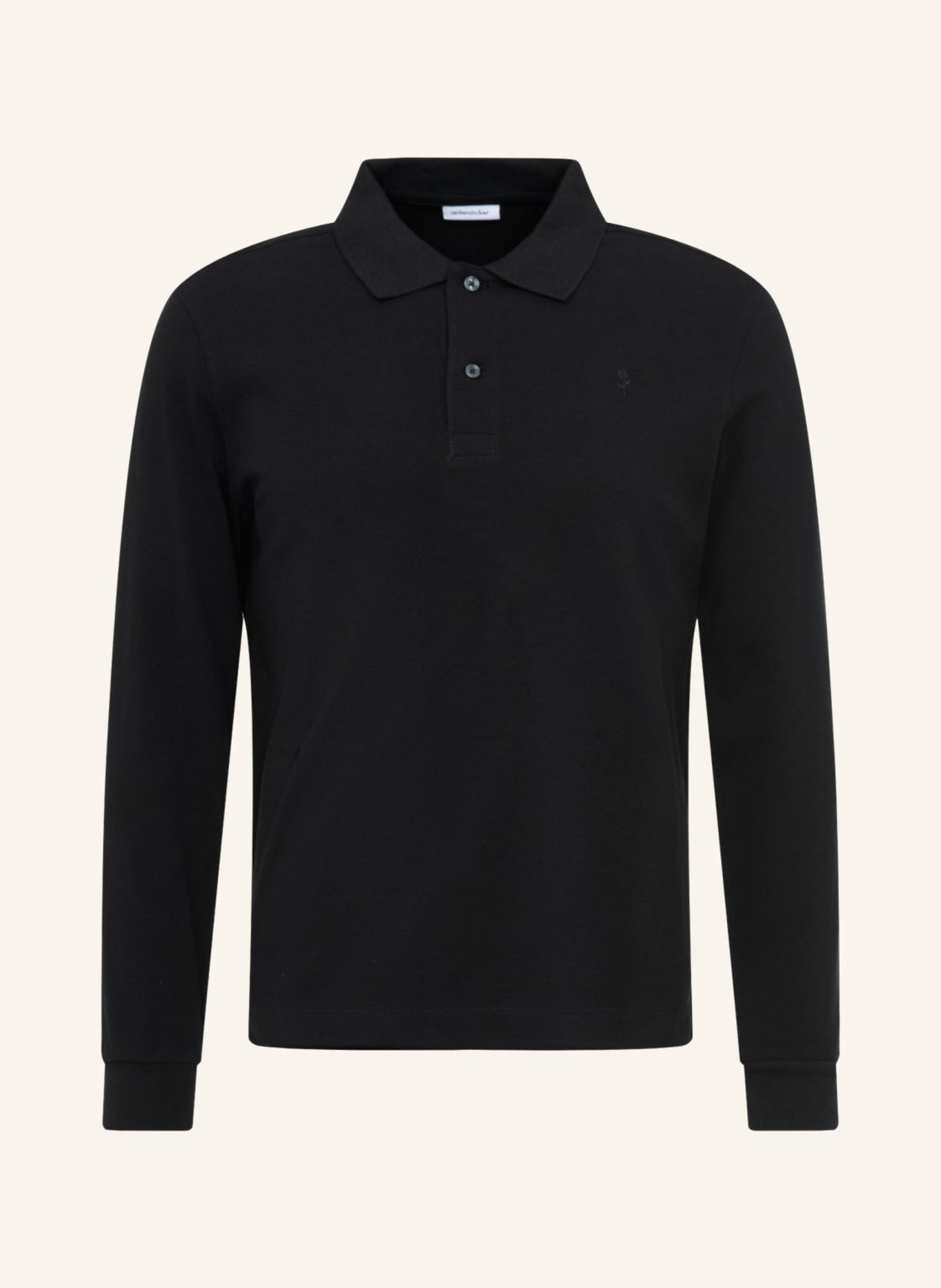seidensticker Polo, Polo-Shirt Slim Fit: SCHWARZ