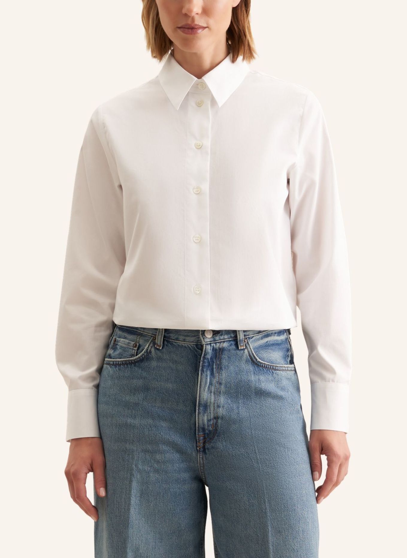 seidensticker Hemdbluse: WEISS