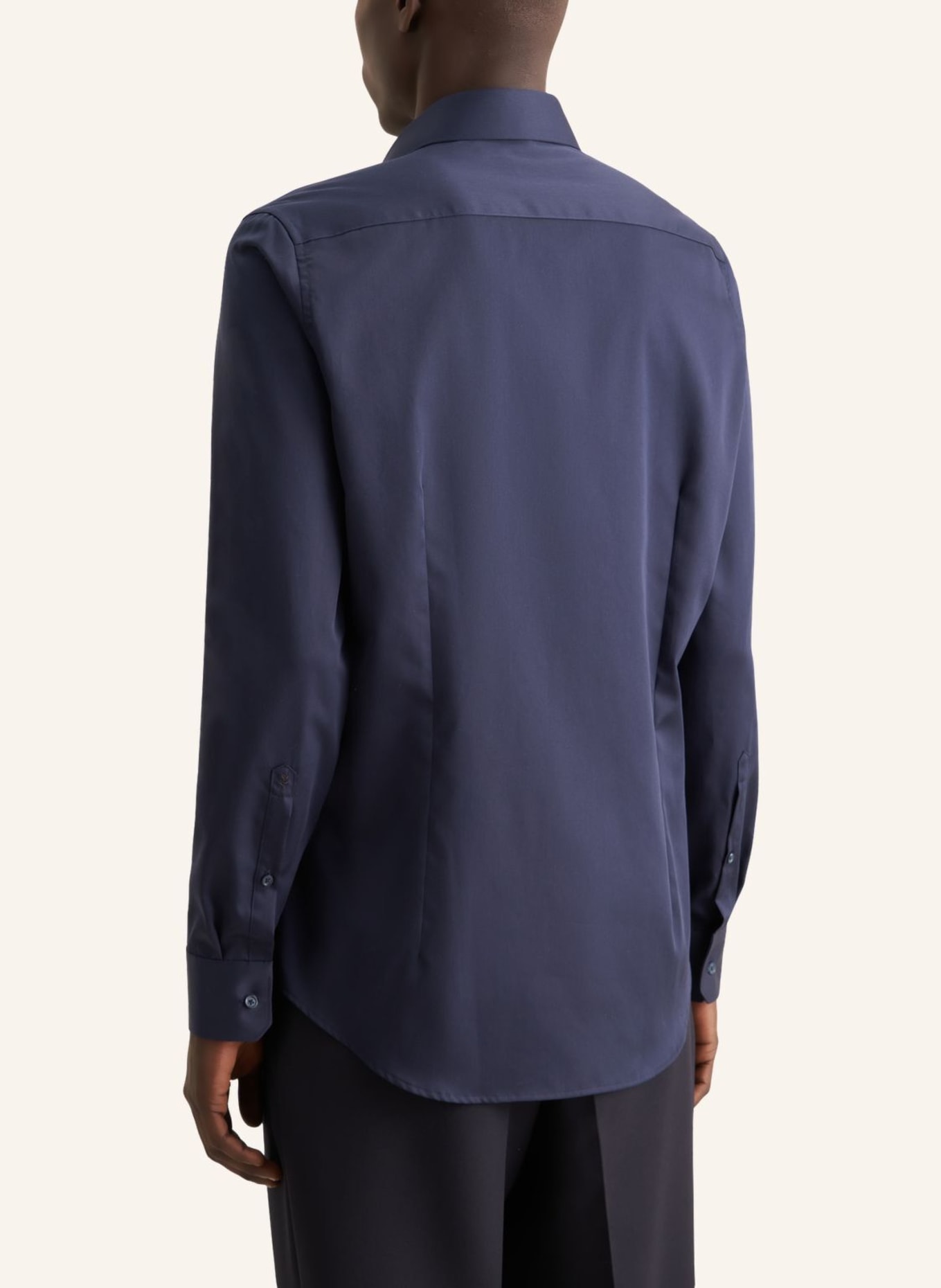 seidensticker Business Hemd Slim Fit: DUNKELBLAU