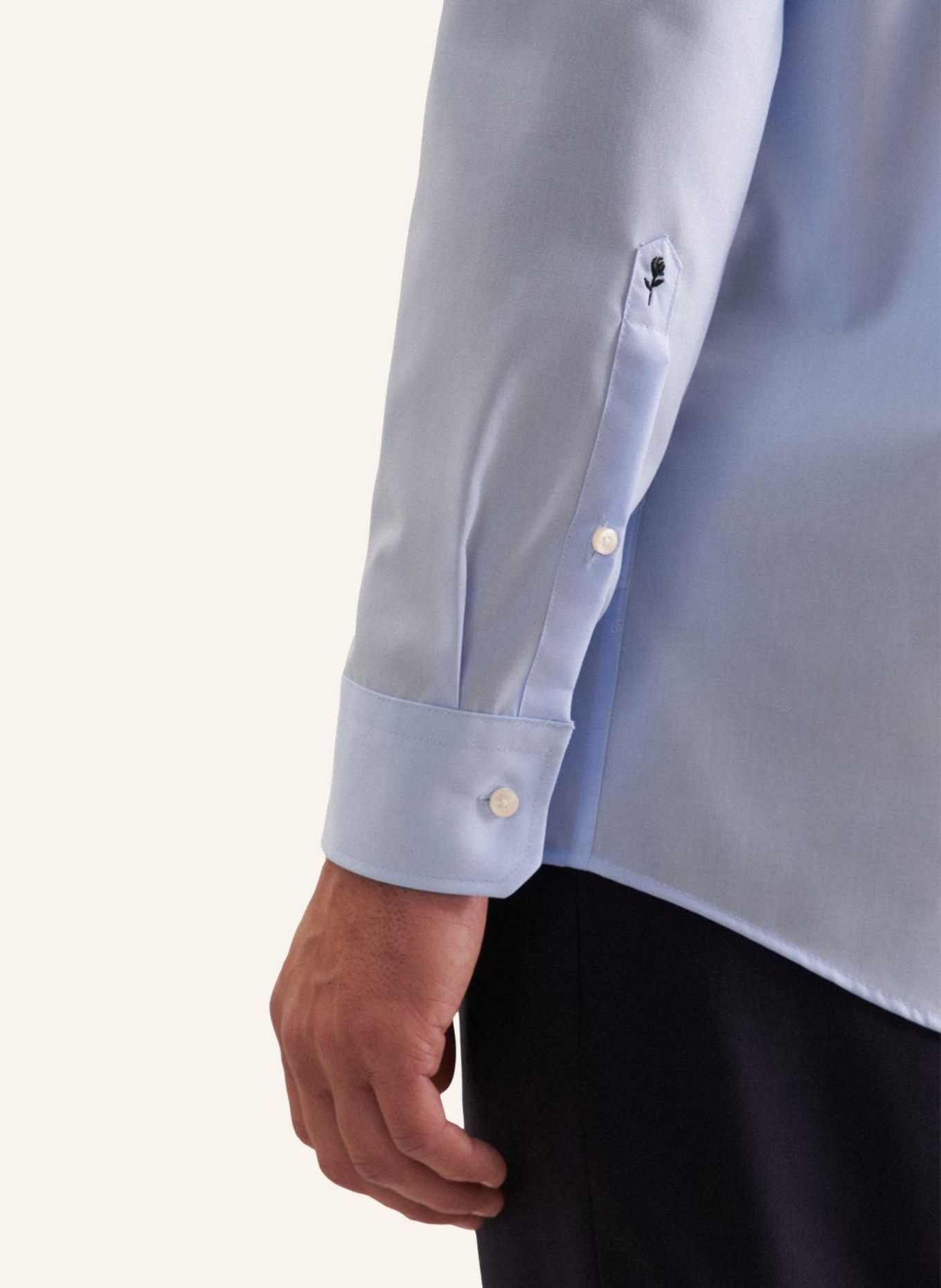 seidensticker Business Hemd Regular Fit: HELLBLAU