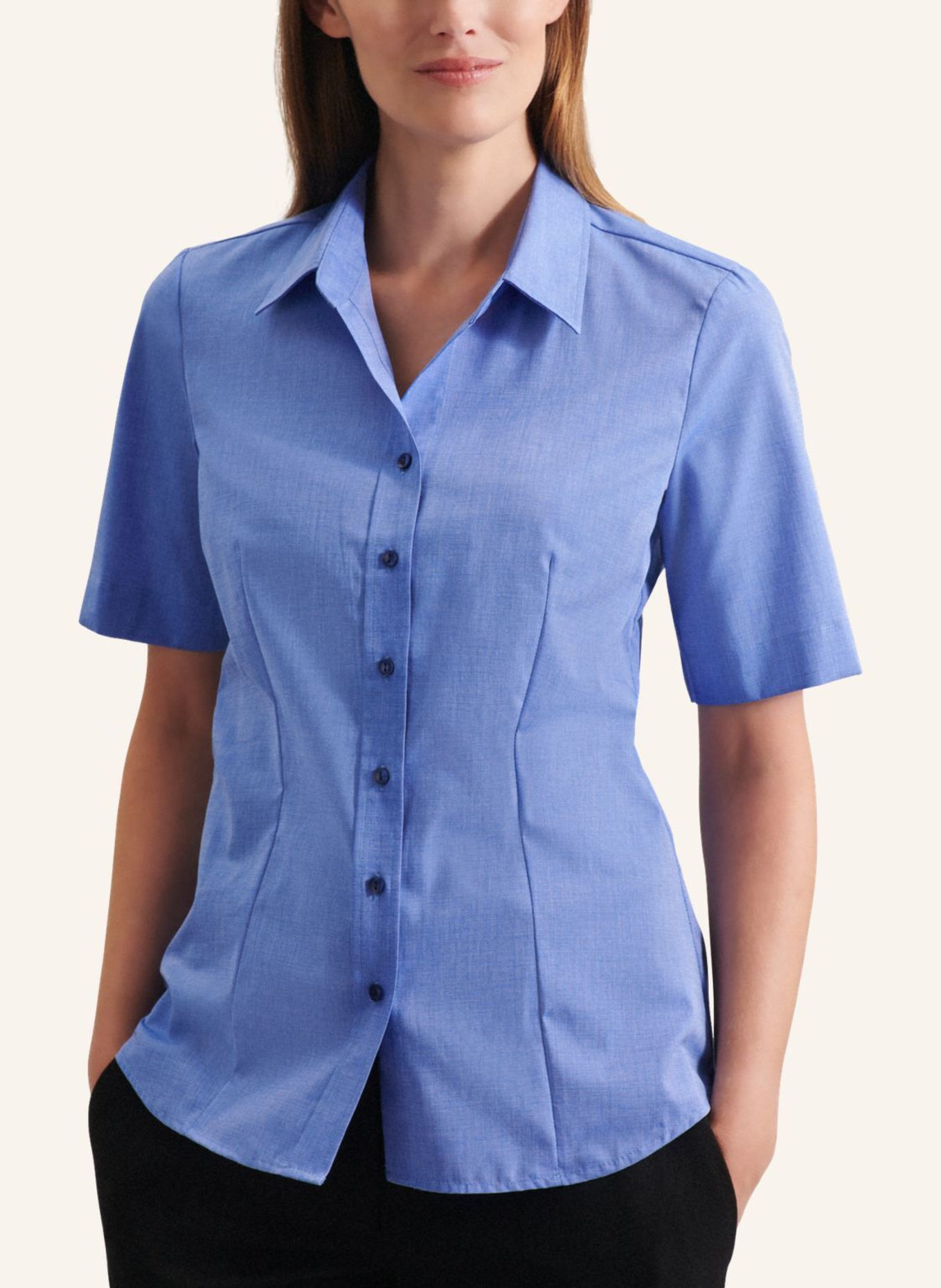 seidensticker Hemdbluse: BLAU