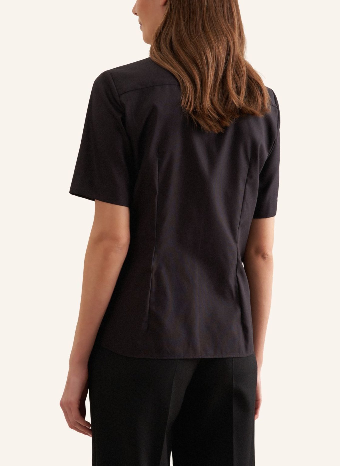seidensticker Hemdbluse: SCHWARZ