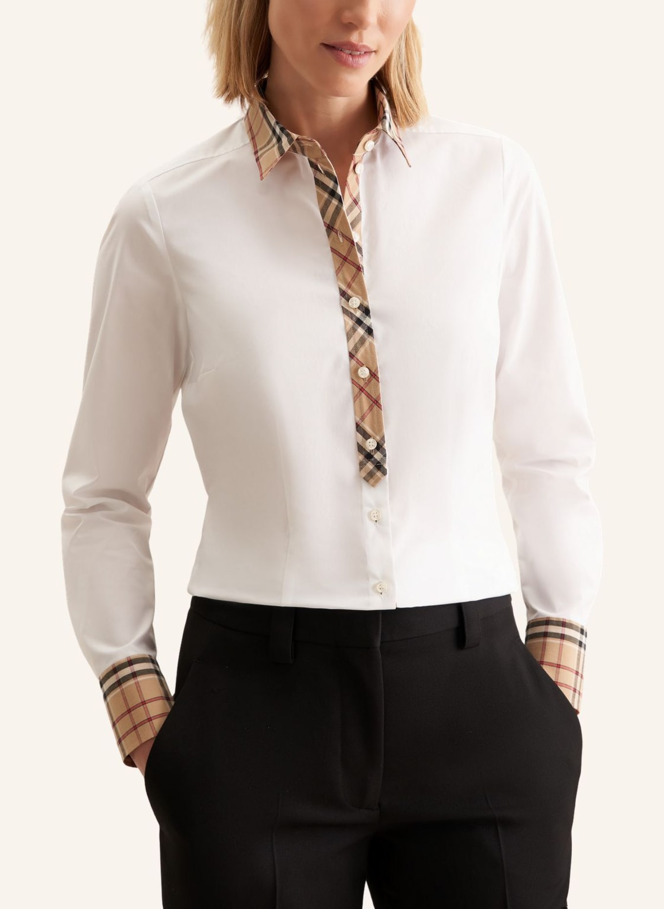 seidensticker Hemdbluse: WEISS