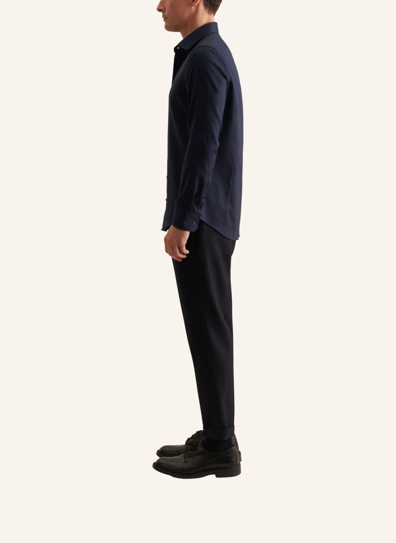 seidensticker Business Hemd,   Slim Fit: DUNKELBLAU