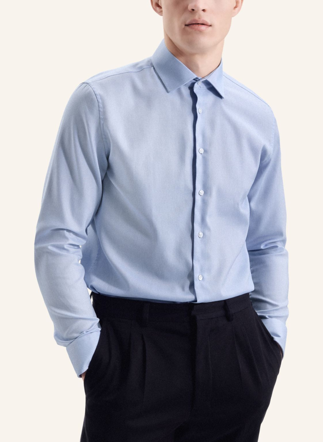 seidensticker Business Hemd X-Slim Fit: HELLBLAU