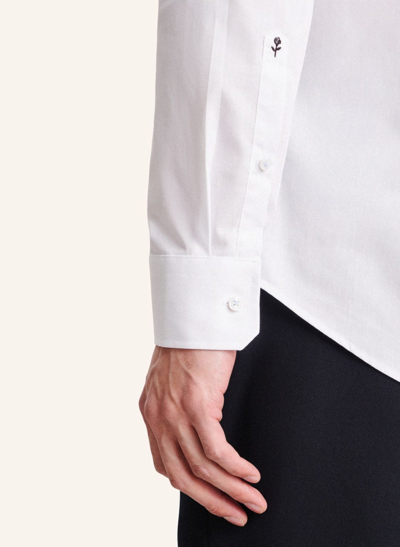 seidensticker Business Hemd Slim Fit: WEISS