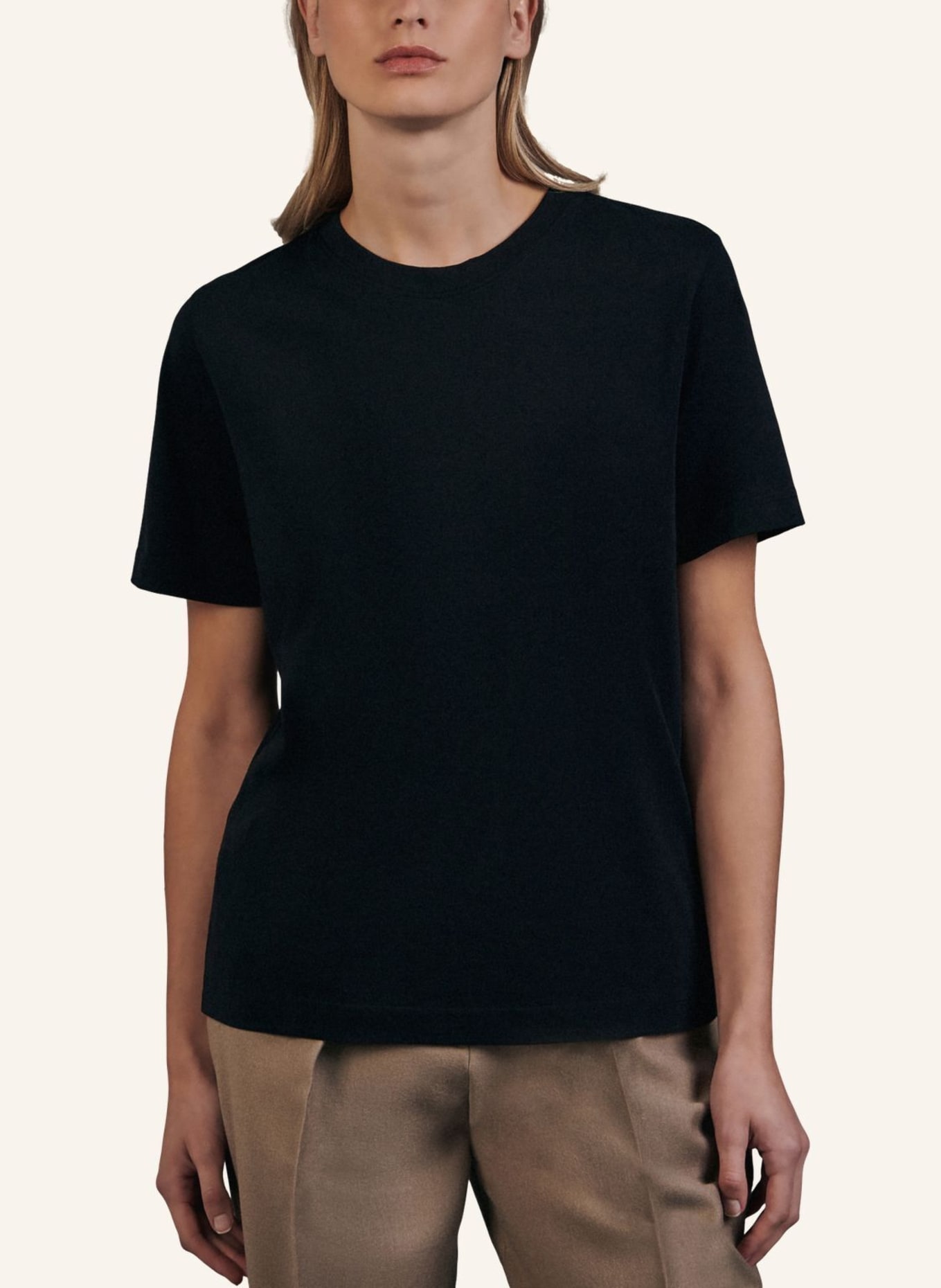 seidensticker T-Shirt: SCHWARZ