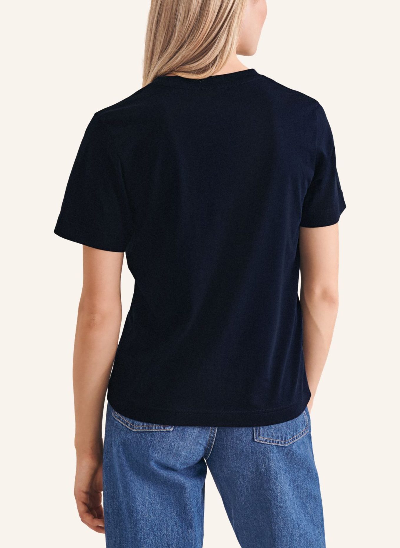 seidensticker T-Shirt: DUNKELBLAU