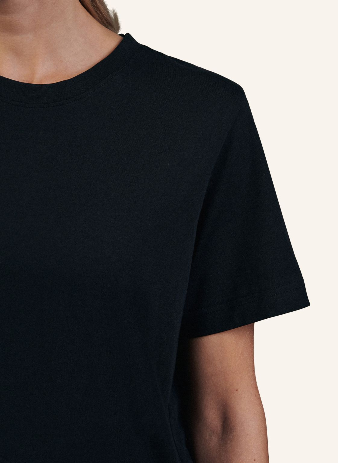 seidensticker T-Shirt: SCHWARZ