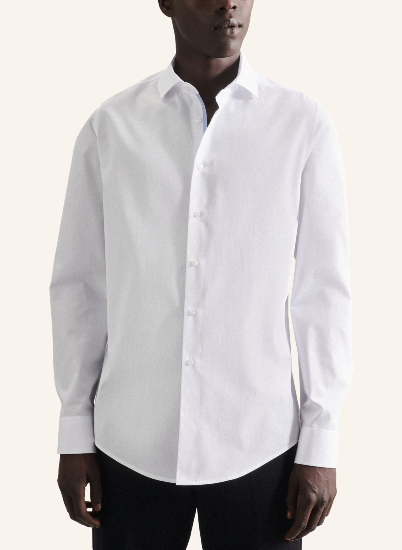 seidensticker Business Hemd Slim Fit: WEISS