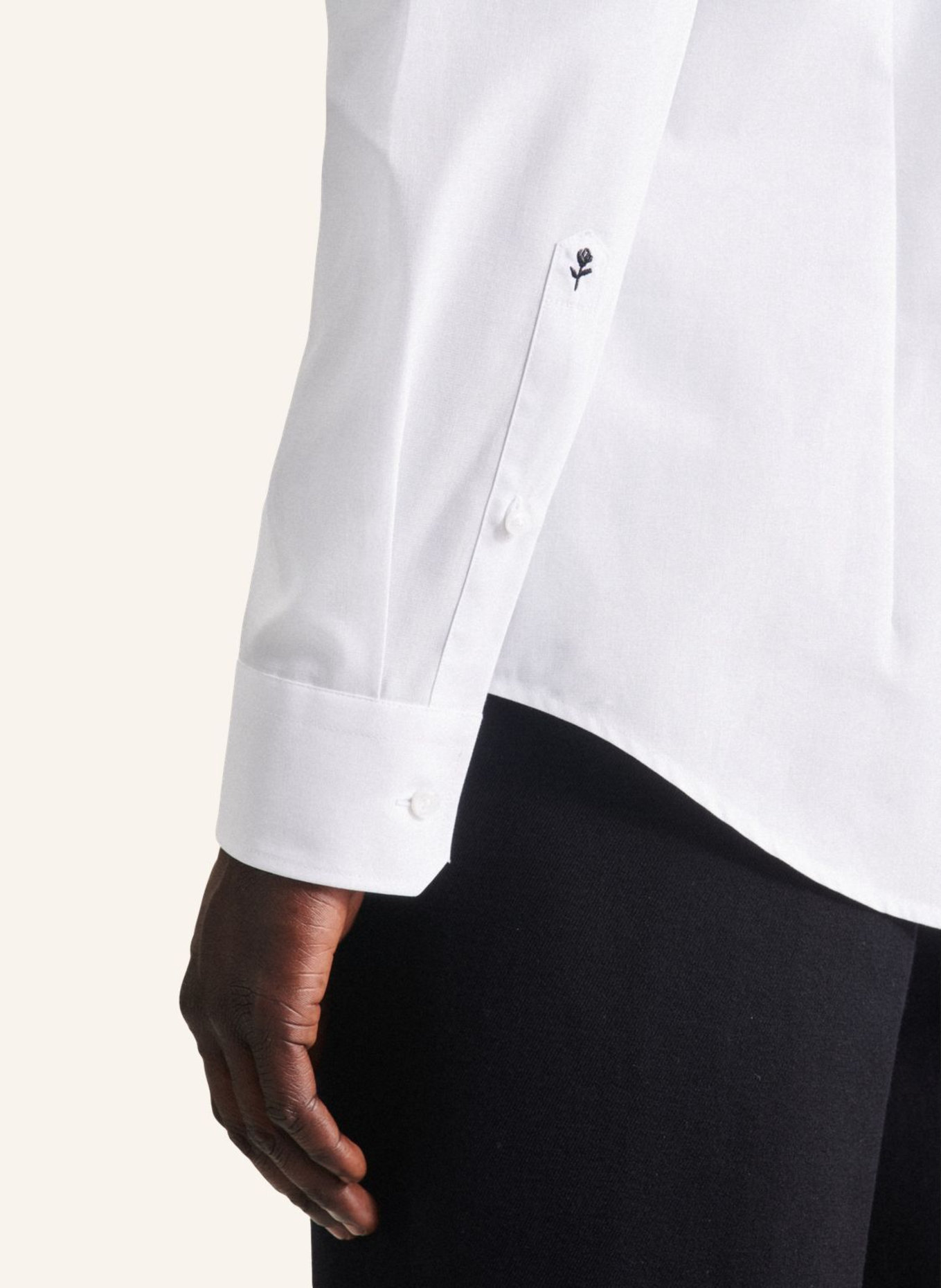 seidensticker Business Hemd Slim Fit: WEISS