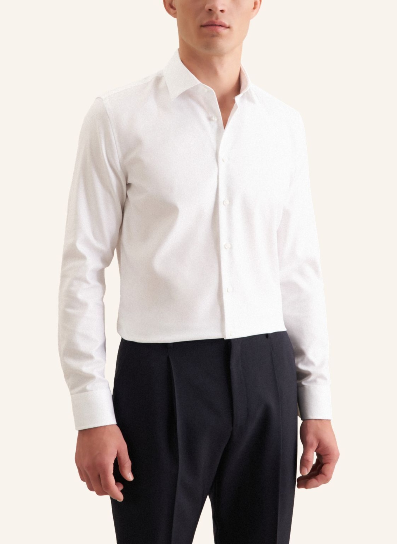 seidensticker Business Hemd,   Slim Fit: WEISS