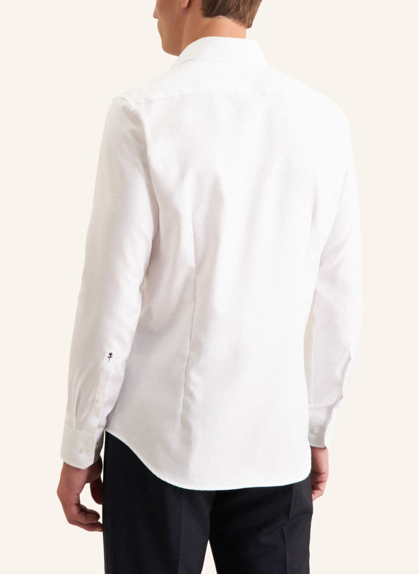 seidensticker Business Hemd,   Slim Fit: WEISS