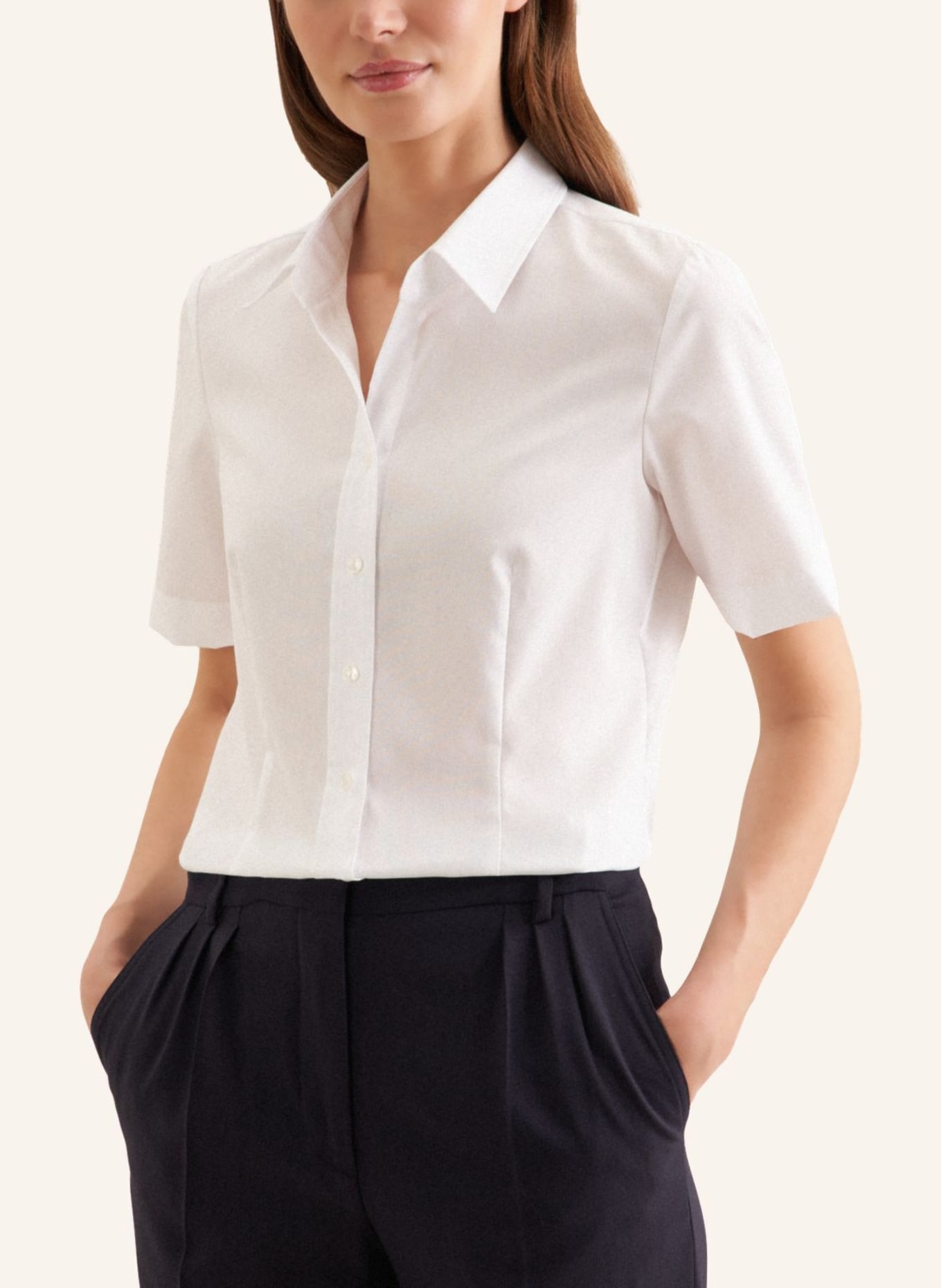 seidensticker Hemdbluse: WEISS