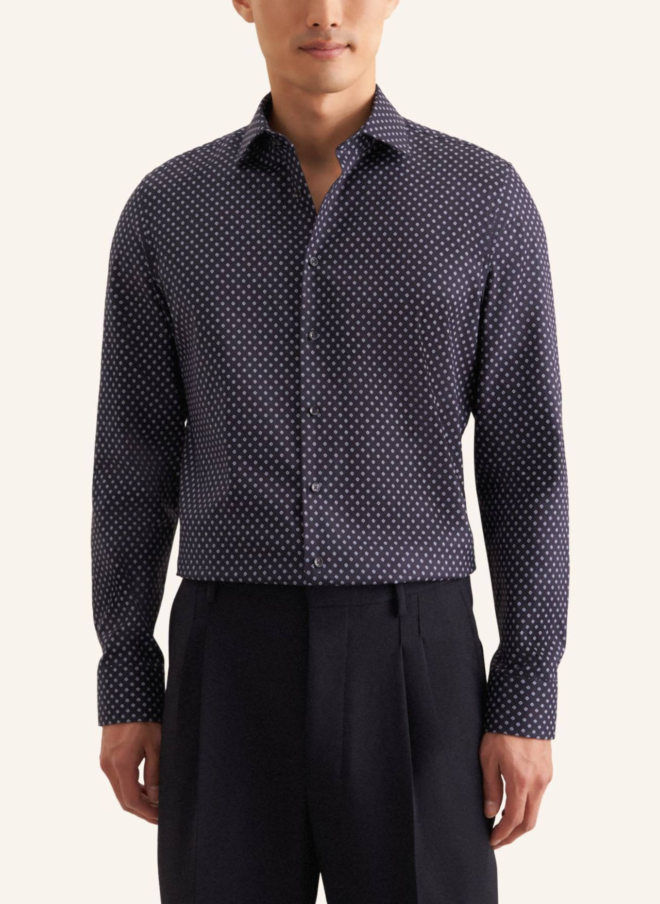 seidensticker Business Hemd X-Slim Fit: DUNKELBLAU