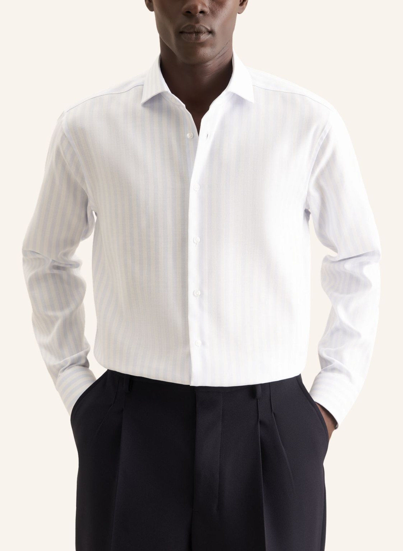 seidensticker Business Hemd Regular Fit: HELLBLAU